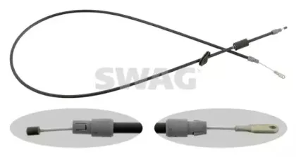 Трос, стояночная тормозная система SWAG купить